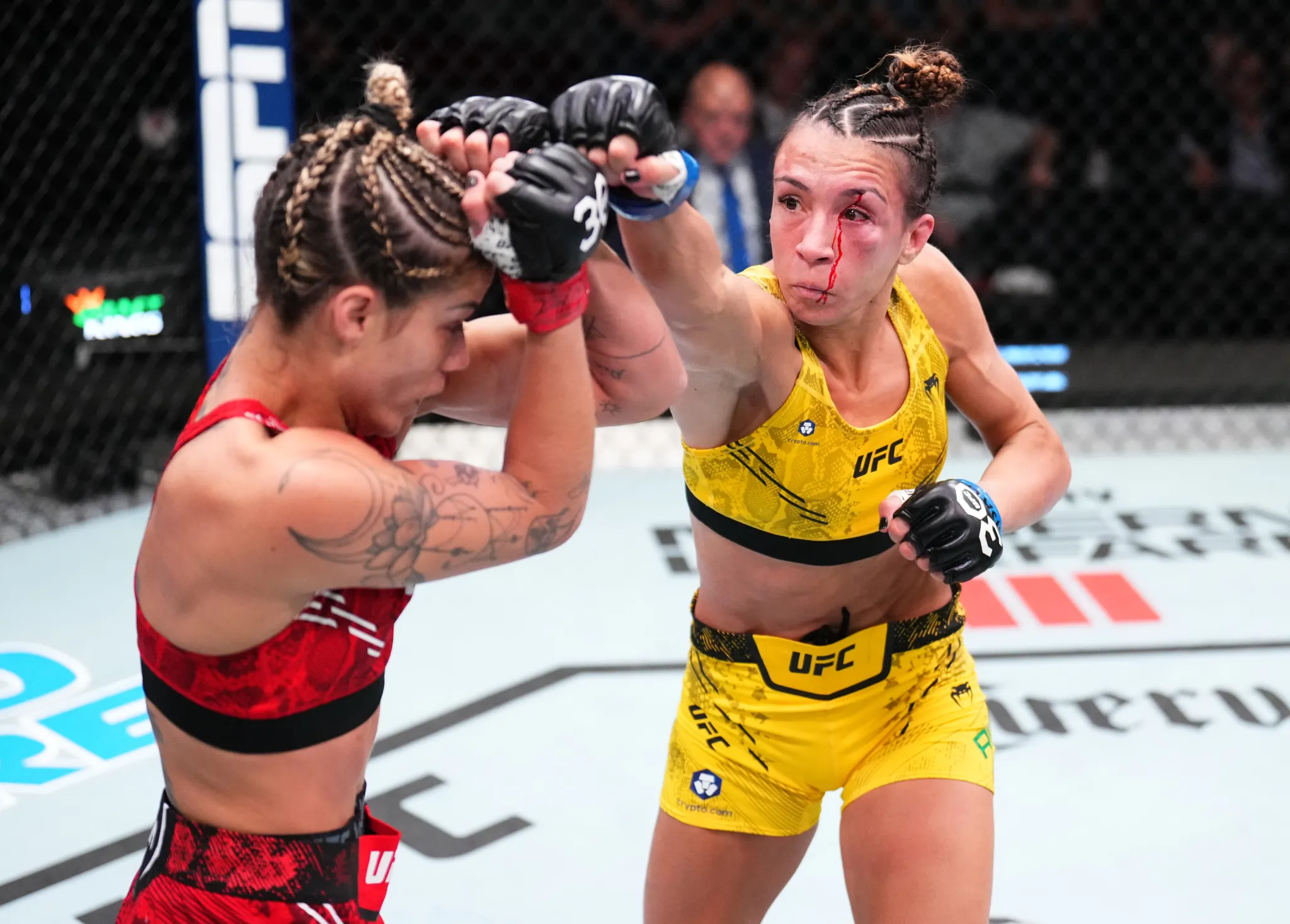 UFC Vegas 82 Amanda Ribas noquea a Luana Pinheiro en espectacular