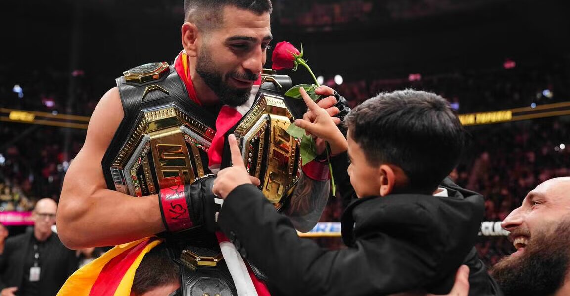 Ilia Topuria 1 Ilia Topuria quiere disputar el cinturón de Peso Welter de UFC