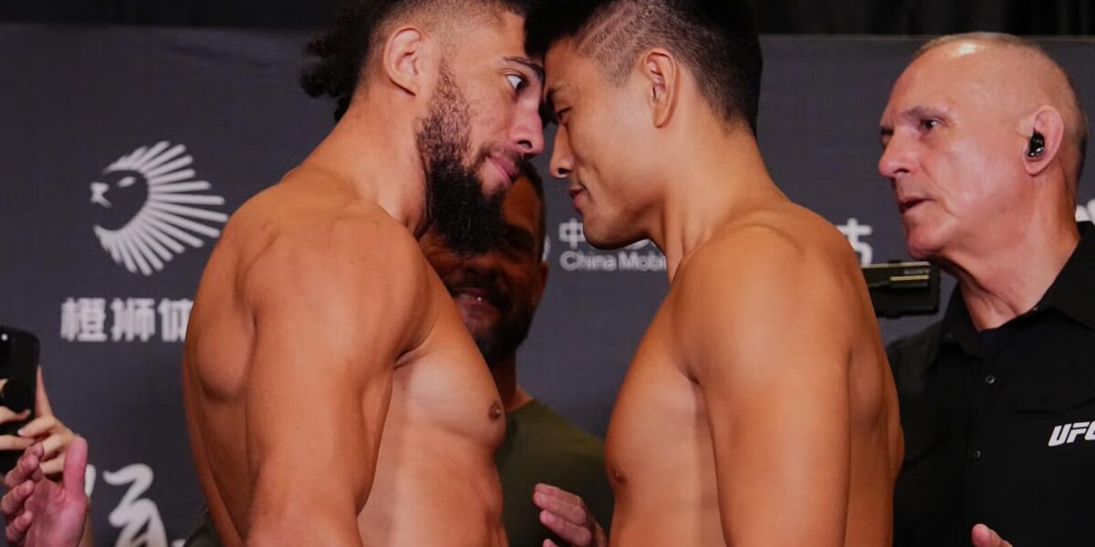 Johnny Walker Resultados de los pesajes del UFC Shanghái: Johnny Walker hace peso para pelear estelar en China