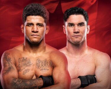 UFC Winnipeg Cartelera completa para el UFC Winnipeg de este sábado